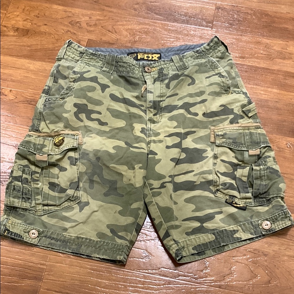 Fox Racing Camouflage Cargo Shorts